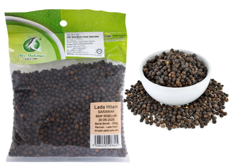 Black Pepper 300 Grams RM18.60 X 10 Units C.Dwi Makmur