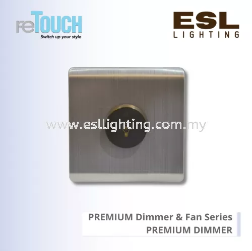 RETOUCH PREMIUM Dimmer & Fan Series - PREMIUM DIMMER - GS500 – PREMIUM 500W ROTARY DIMMER