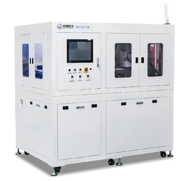 On-line low pressure plasma cleaning machine