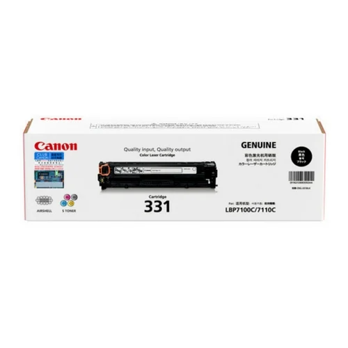 Canon CART 331 BLACK Original Colour Toner (for LBP-7100Cn/7110Cw)