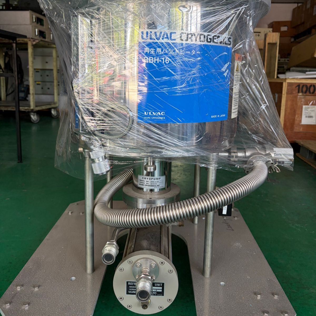 ULVAC U16P Cryopump | Used, Refurbished & Repair Service