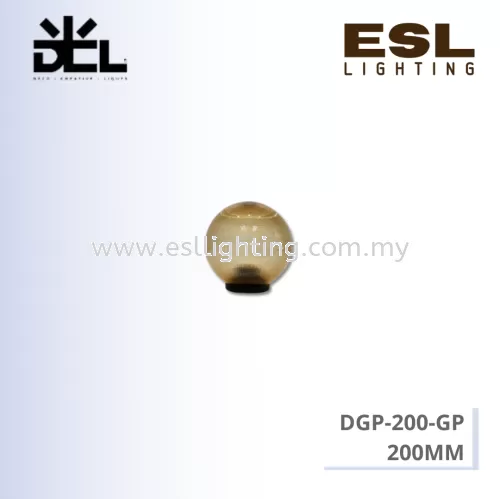 DCL OUTDOOR LIGHT DGP-200-GP (200MM)