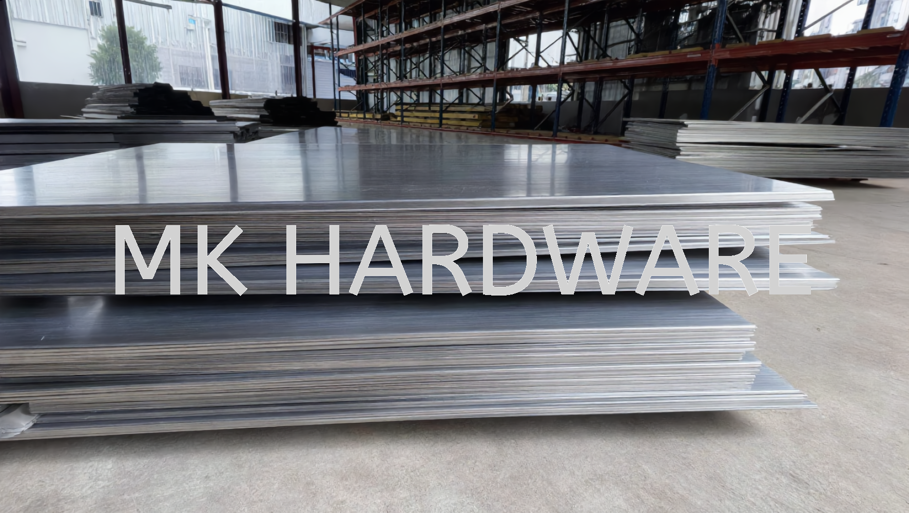 STAINLESS STEEL 304 PLATE 2B/4B WITH LAMINATION - 2'x4' (32.0MM)