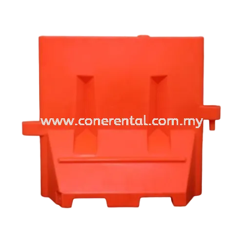 Road Plastic Barrier 1 Meter Rental