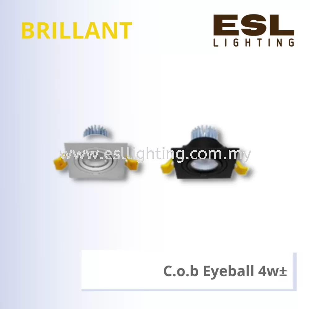 BRILLANT C.o.b Eyeball 4w - BSL-001-SQ-4W