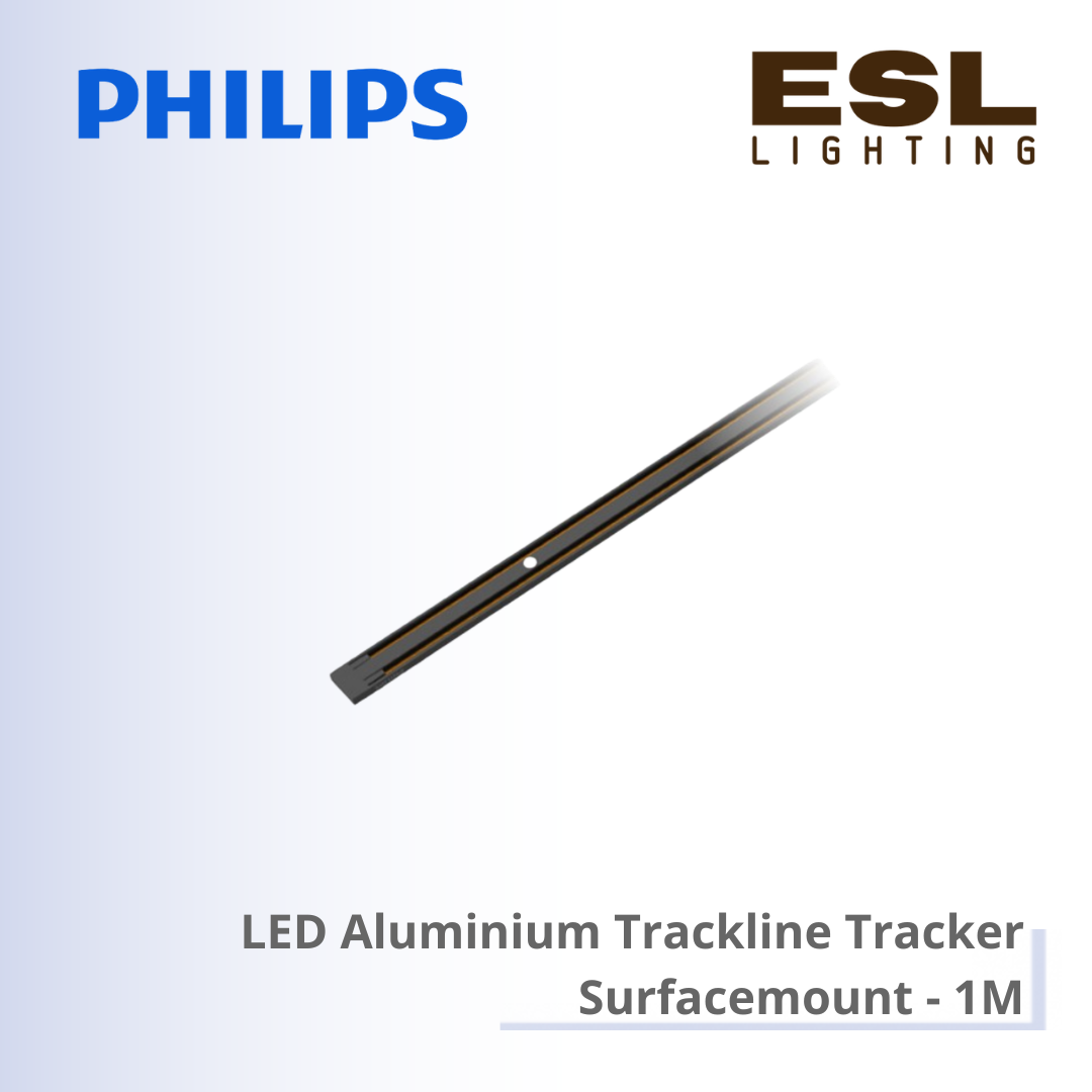 PHILIPS LED Aluminium Trackline Tracker Surfacemount - 1M