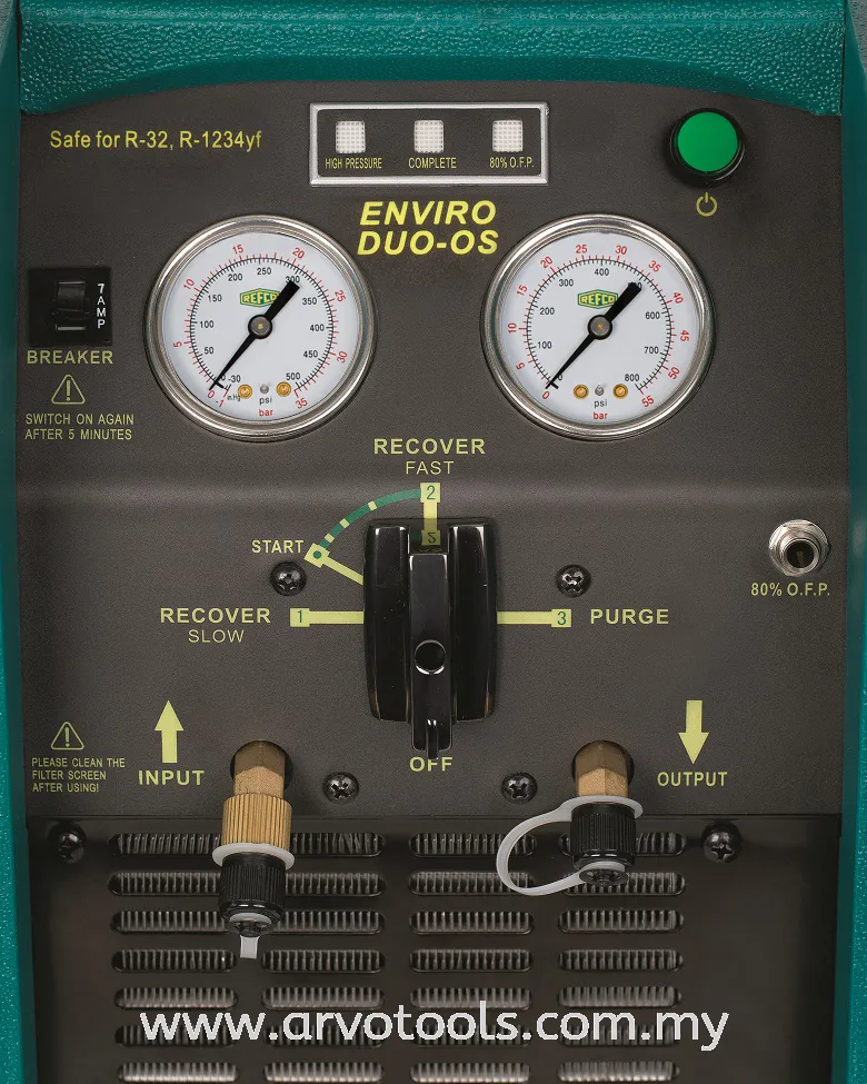 REFCO ENVIRO-DUO-OS RECOVERY MACHINE WITH OIL SEPARATOR Kuala Lumpur ...