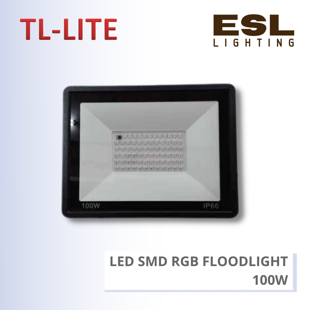 TL-LITE FLOODLIGHT - LED SMD RGB FLOODLIGHT - 100W