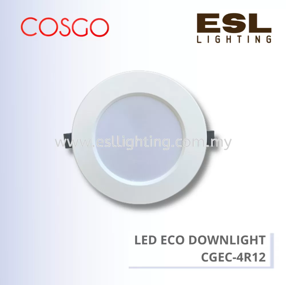 COSGO LED ECO DOWNLIGHT 12W - CGEC-4R12 4"