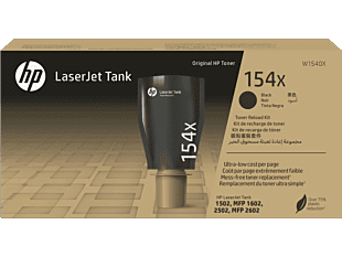 HP 154X Black Original LaserJet Tank Toner Reload Kit