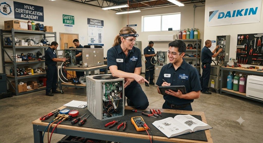 HVAC installation certification course