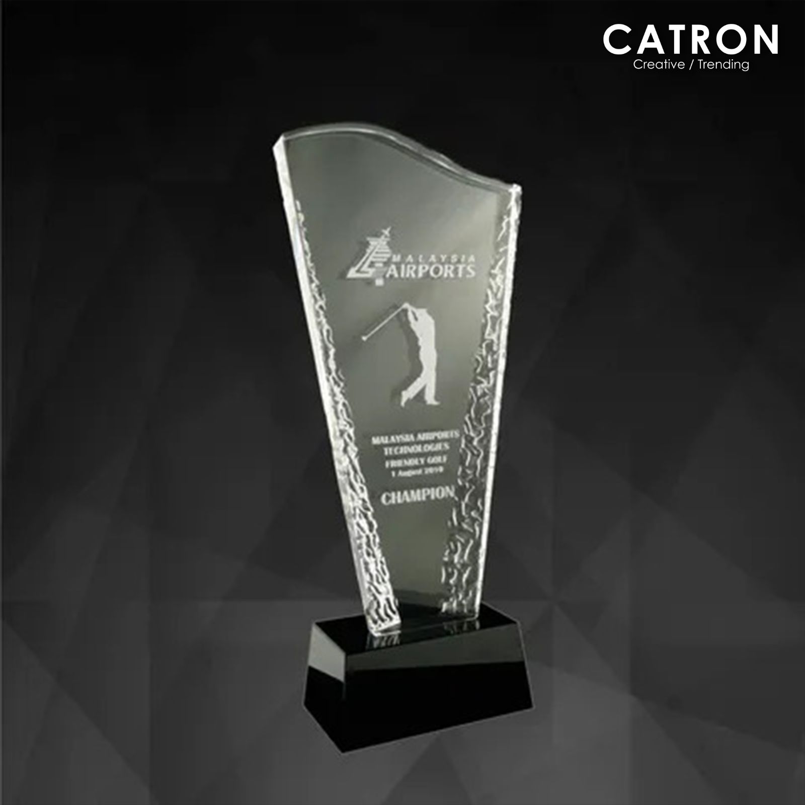 9036 - CRYSTAL TROPHY