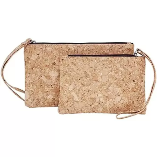 Natural Cork Cosmetic Pouch Bag  02