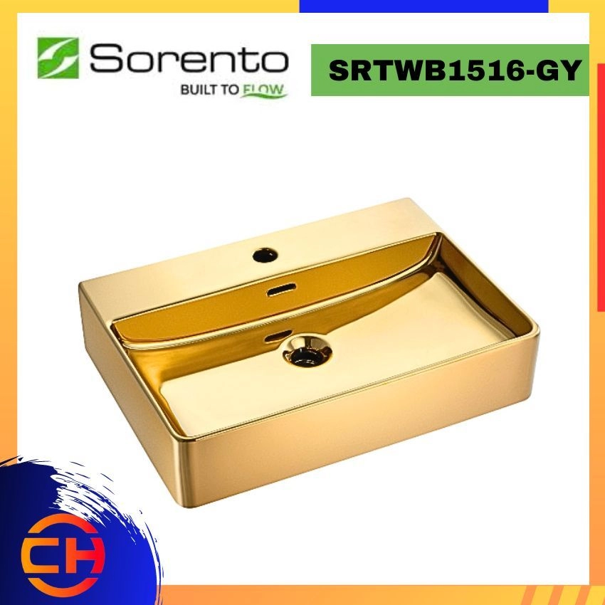 SORENTO COUNTERTOP BASINS SRTWB1516-GY ( L400xW420xH155mm )