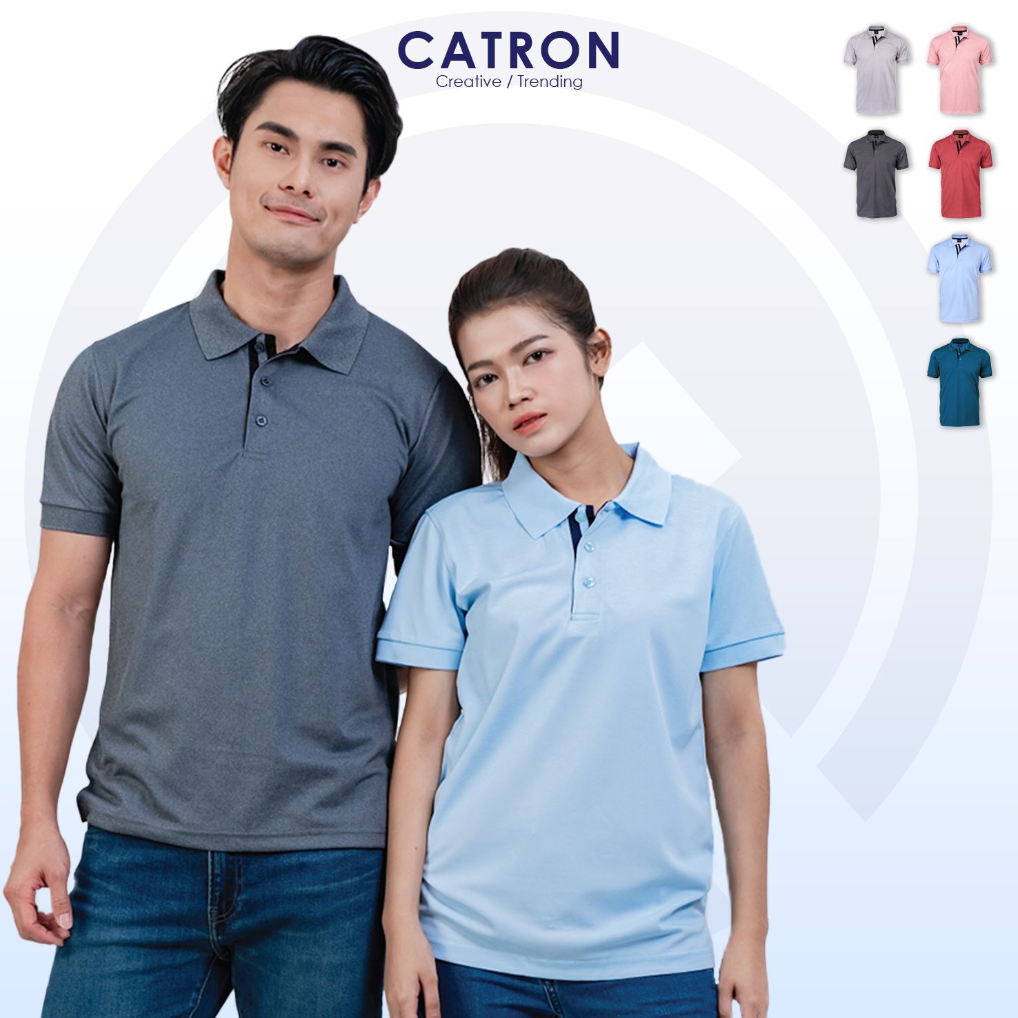 EM 5101 Classic Casual Short Sleeve Collar T-shirt (210gsm)