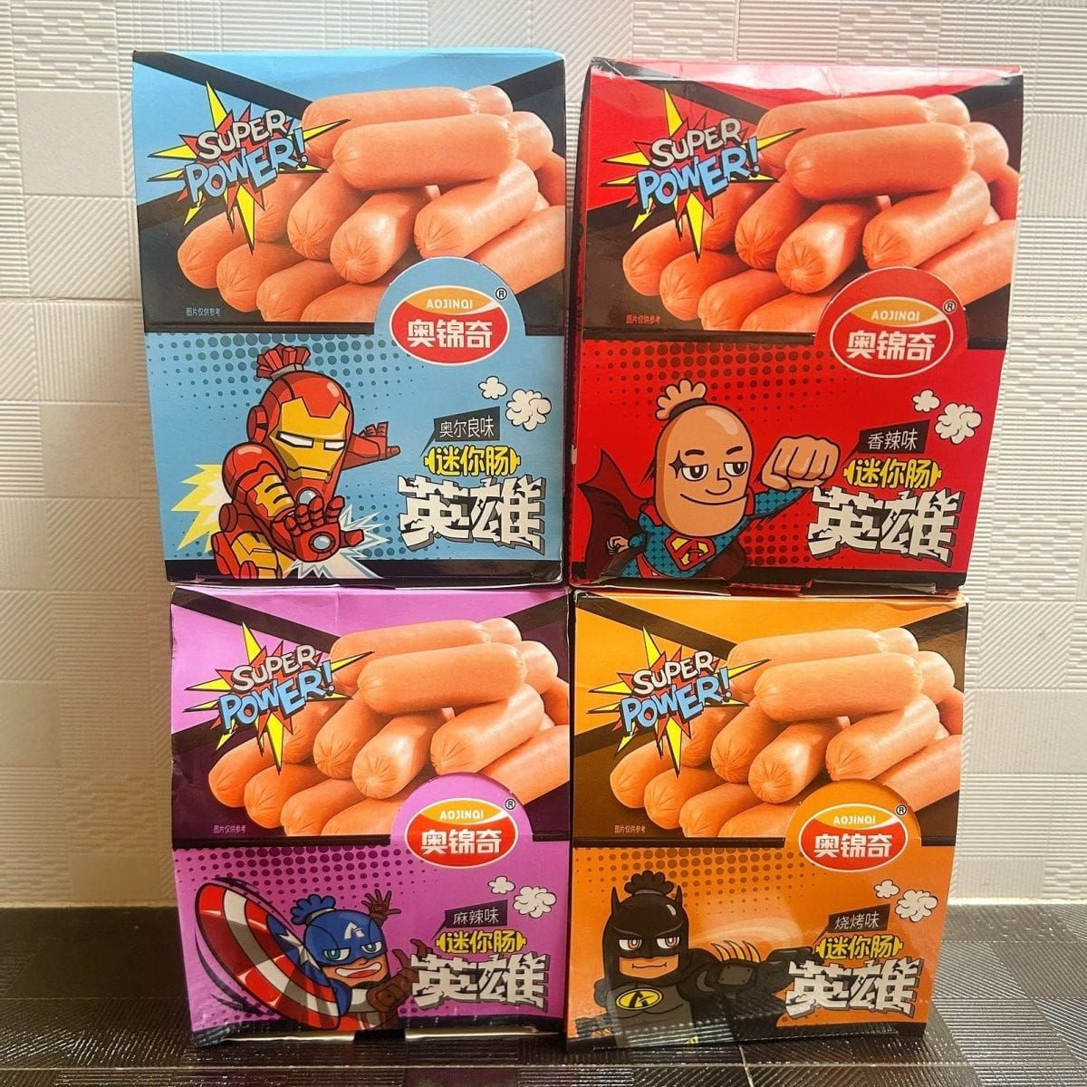 奥锦奇 迷你肠AOJINQI MINI SAUSAGE[20PKT/BOX][16BOX/CTN]