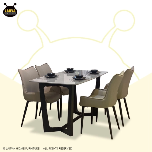 Clarice 1+4 Dining Set