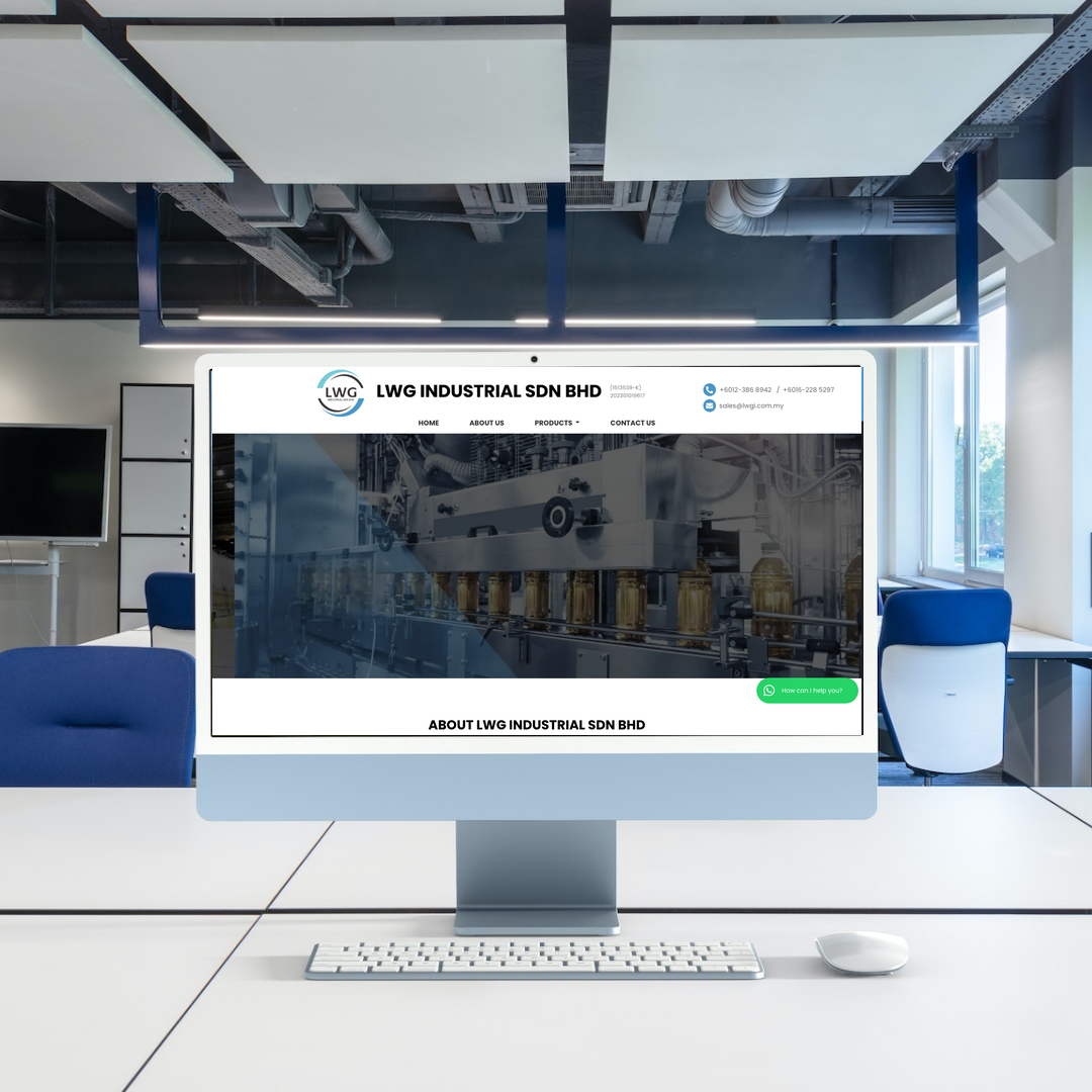 Industrial Rubber Hose Distributor Website Design & SEO | Selangor