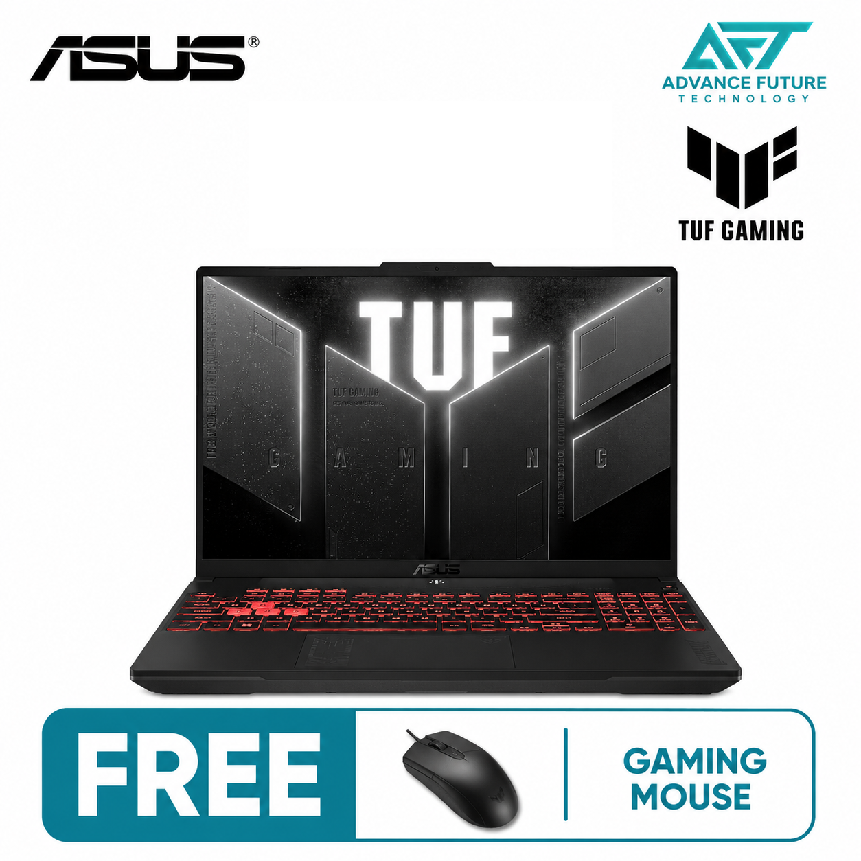 Asus TUF Gaming A16 FA607N-UGRL068W 16'' FHD+ 144Hz Gaming Laptop Gray ( AMD Ryzen 7 7445HS, 16GB, 512GB SSD, RTX4050, W11 )