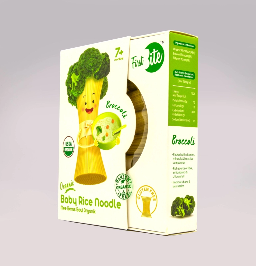 Broccoli Organic Baby Rice Noodle