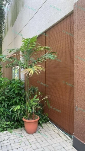 Outdoor Wooden Blinds 260S (Bahama Brown)