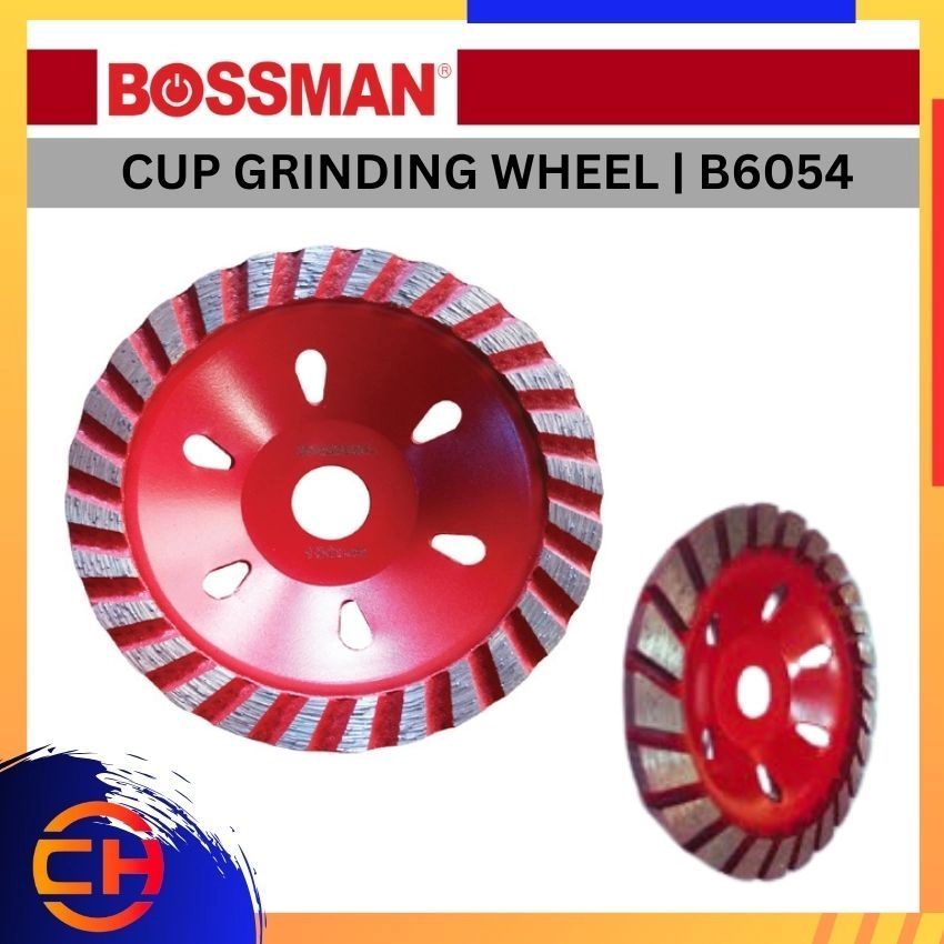 BOSSMAN DIAMOND CUTTING WHEEL  B6054  CUP GRINDING WHEEL 