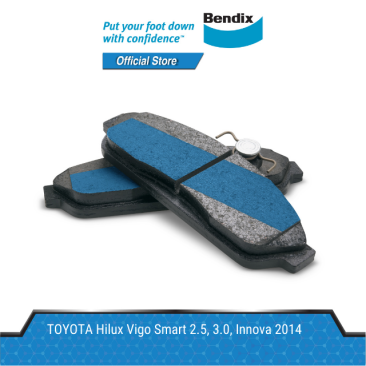 Bendix Front Brake Pads - Toyota Hilux Vigo Smart 2.5, 3.0, Innova 2014 (DB1985)