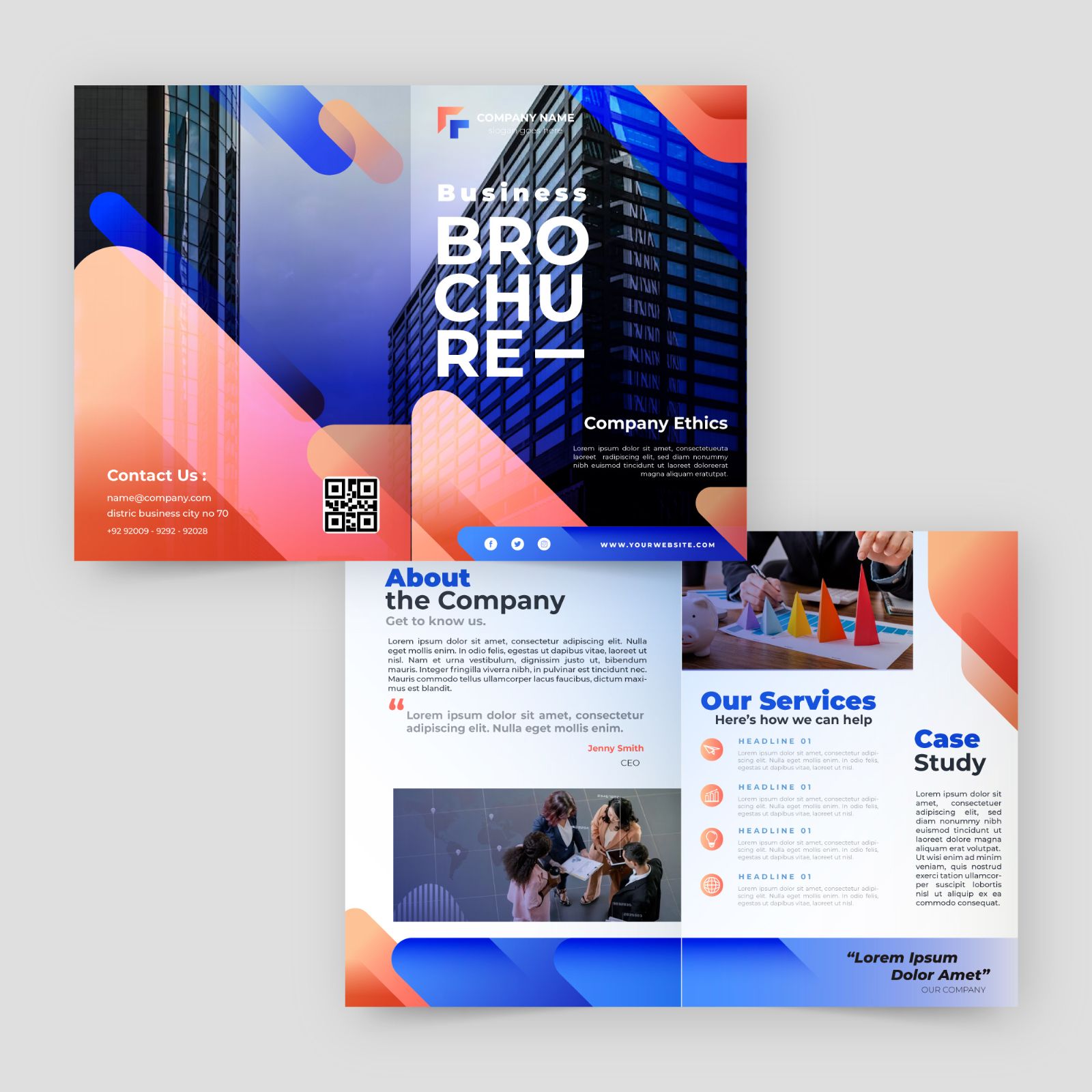 Brochure A4 - Gloss Paper