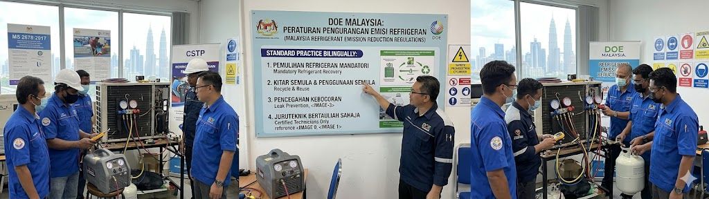 refrigerant emission reduction Malaysia DOE