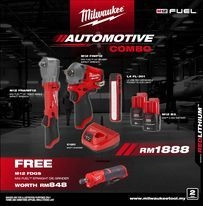 Milwaukee Automotive Combo Kit