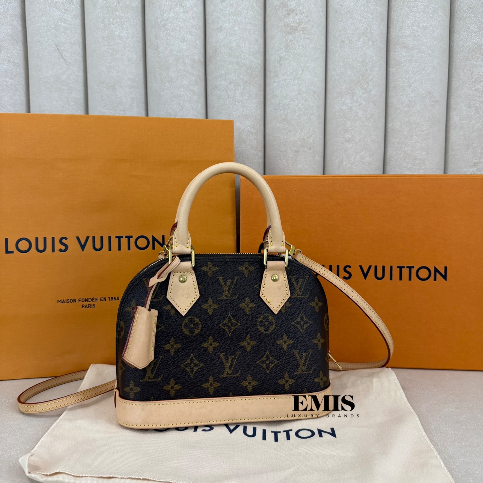 Louis Vuitton Monogram Alma BB M53152- Preloved Luxury Bag