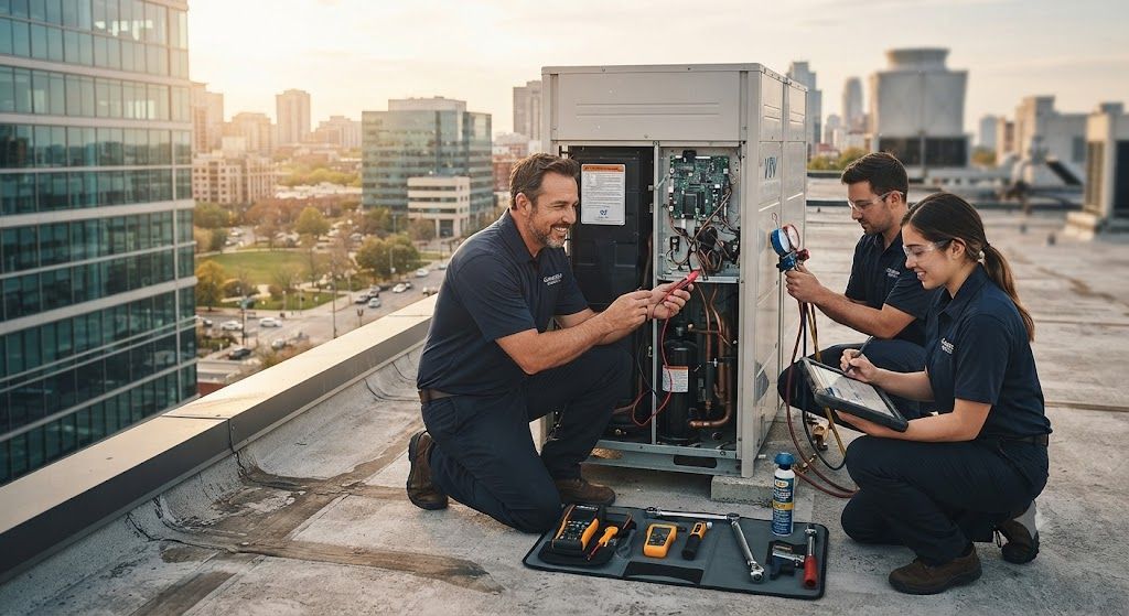 VRV air conditioning maintenance