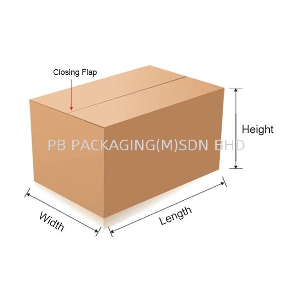Regular Slotted Carton Box Rectangle Malaysia, Melaka Paper Pallet,  Partition Box | PB PACKAGING (M) SDN BHD