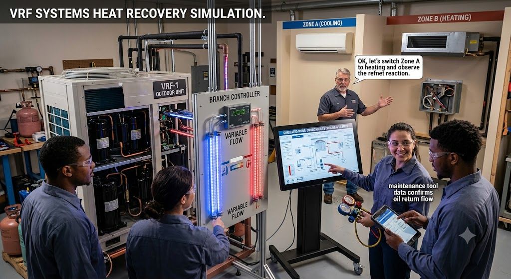 VRF air conditioning system training