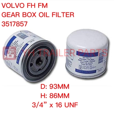 GEARBOX OIL FILTER 3517857