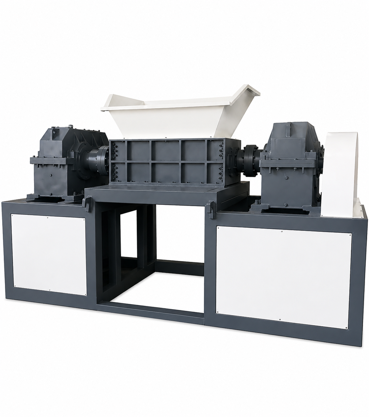 Industrial Double Shaft Shredder Machine