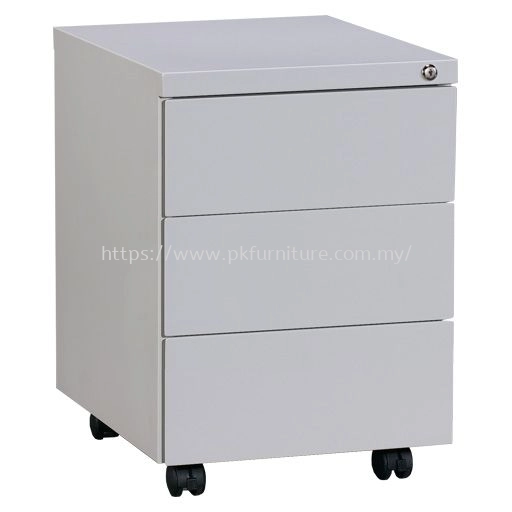 Steel Pedestal - PK-MMP-2-3D-G2 - STEEL MOBILE 3 DRAWERS PEDESTAL