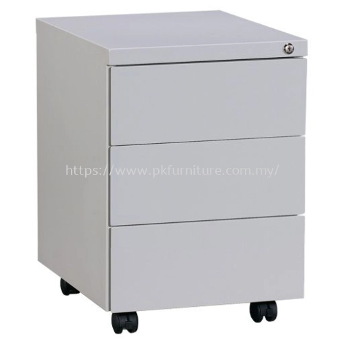 Steel Pedestal - PK-MMP-2-3D-G2 - STEEL MOBILE 3 DRAWERS PEDESTAL