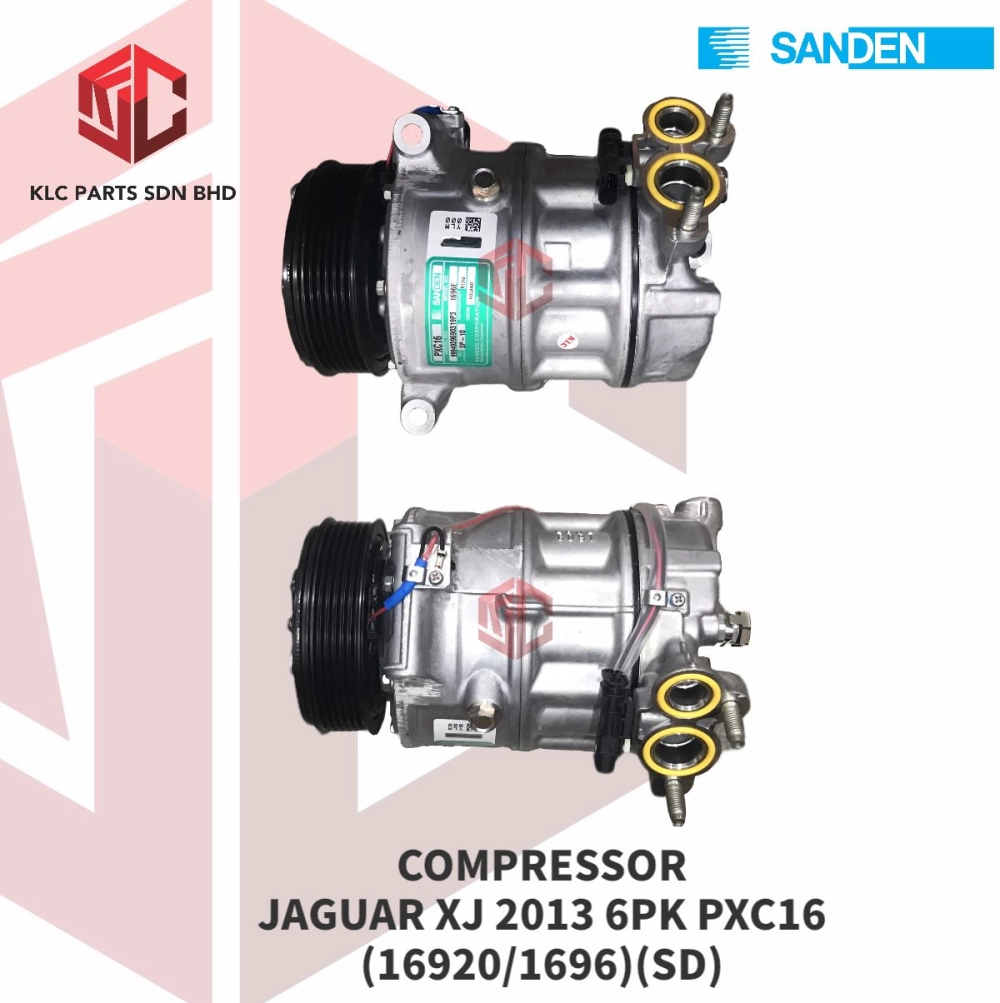 COMPRESSOR JAGUAR XJ 2013 6PK PXC16 (16920/1696)(SD)