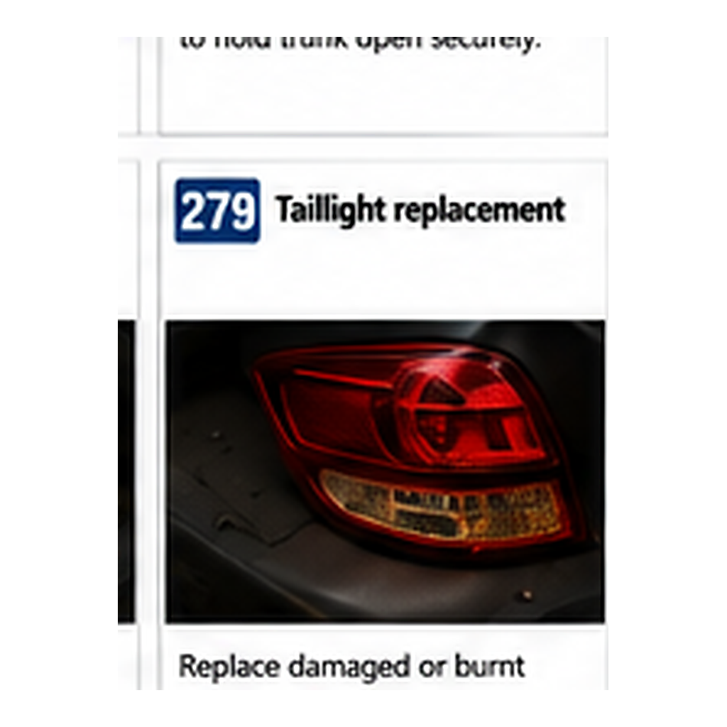 Taillight Replacement