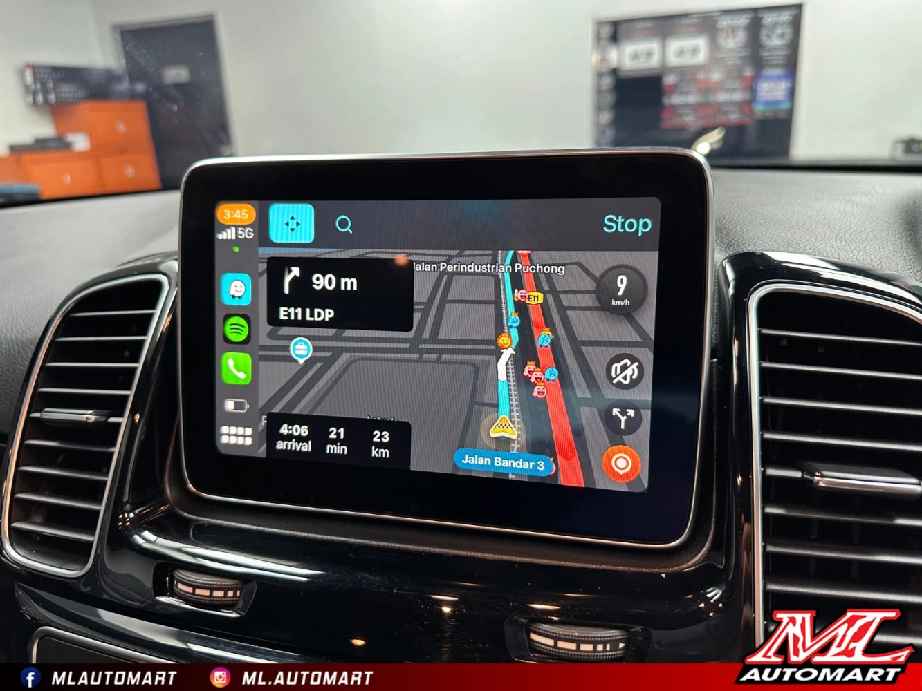 *NEW Mercedes Benz GLE Class W166 Apple Carplay Module Retrofit (NTG5.0)