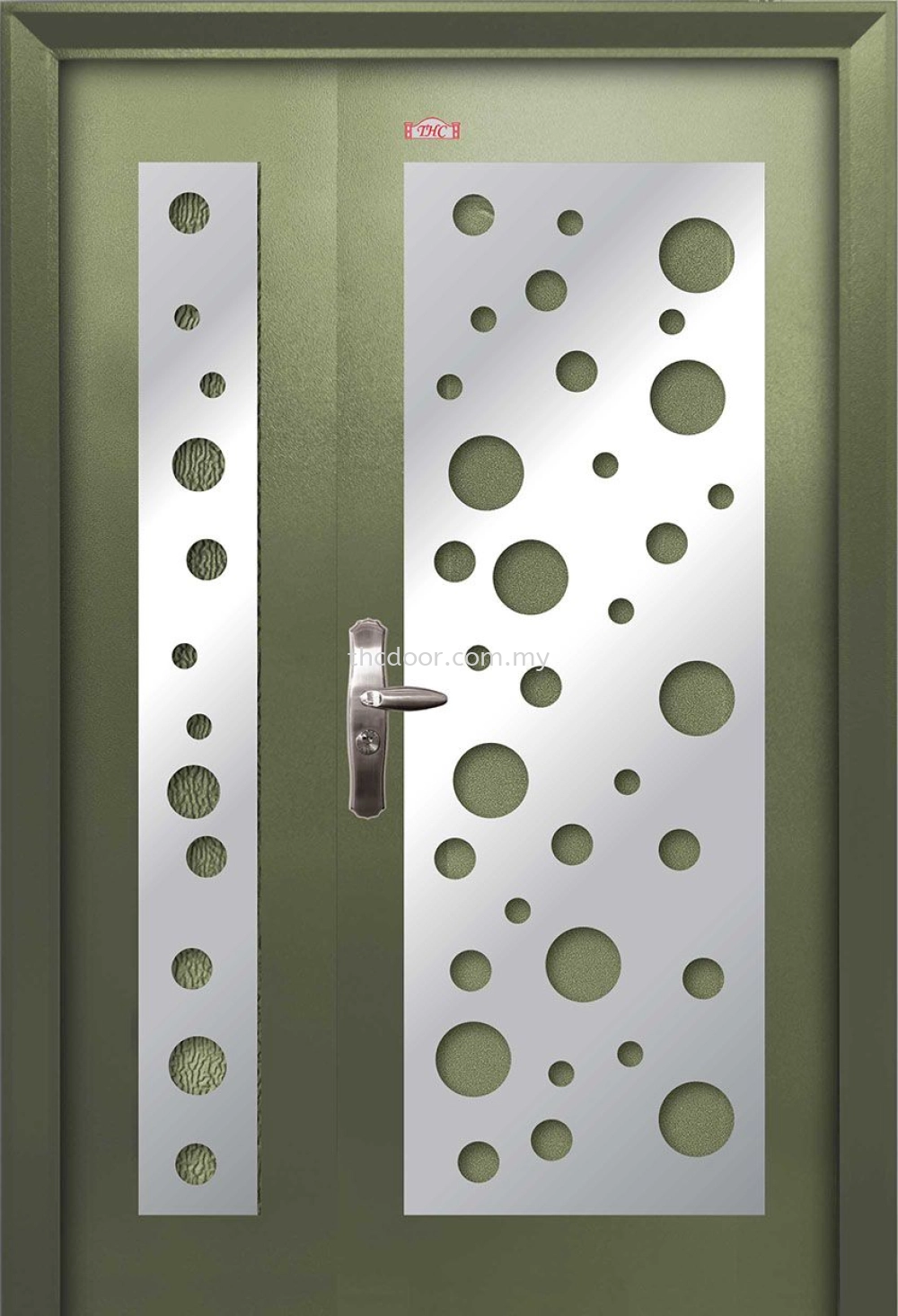 AP4-SS868 Security Door (Stainless Steel Grille)  