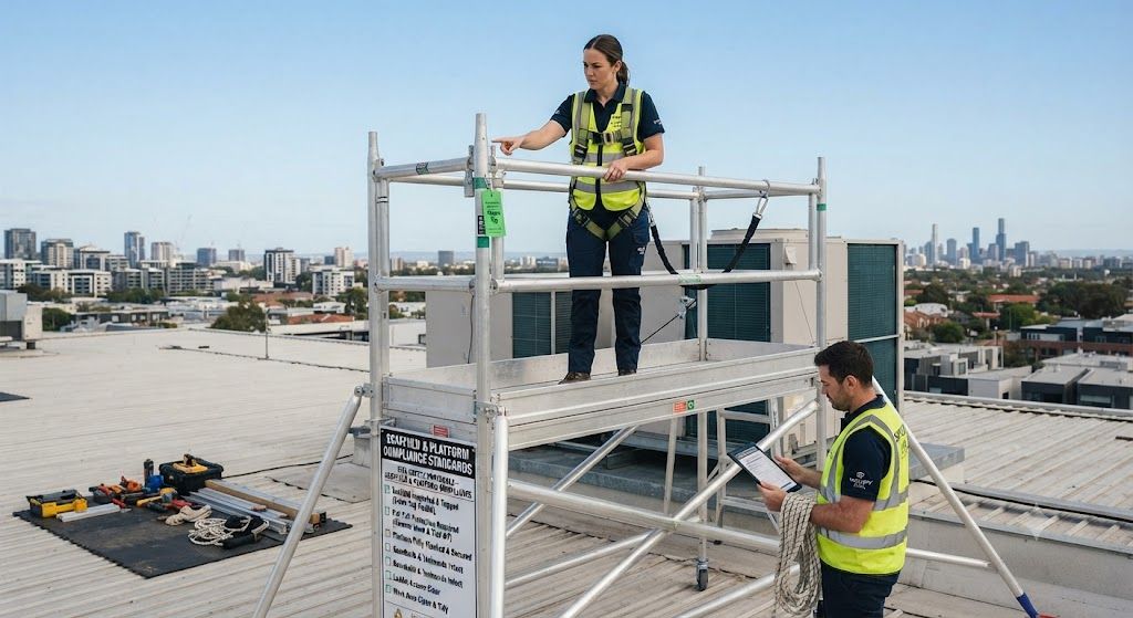 HVAC scaffold and platform compliance standards