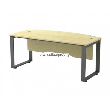 6FT Curve-Front Executive Table｜Office Table Puchong IPSQWB/QMB 180A 