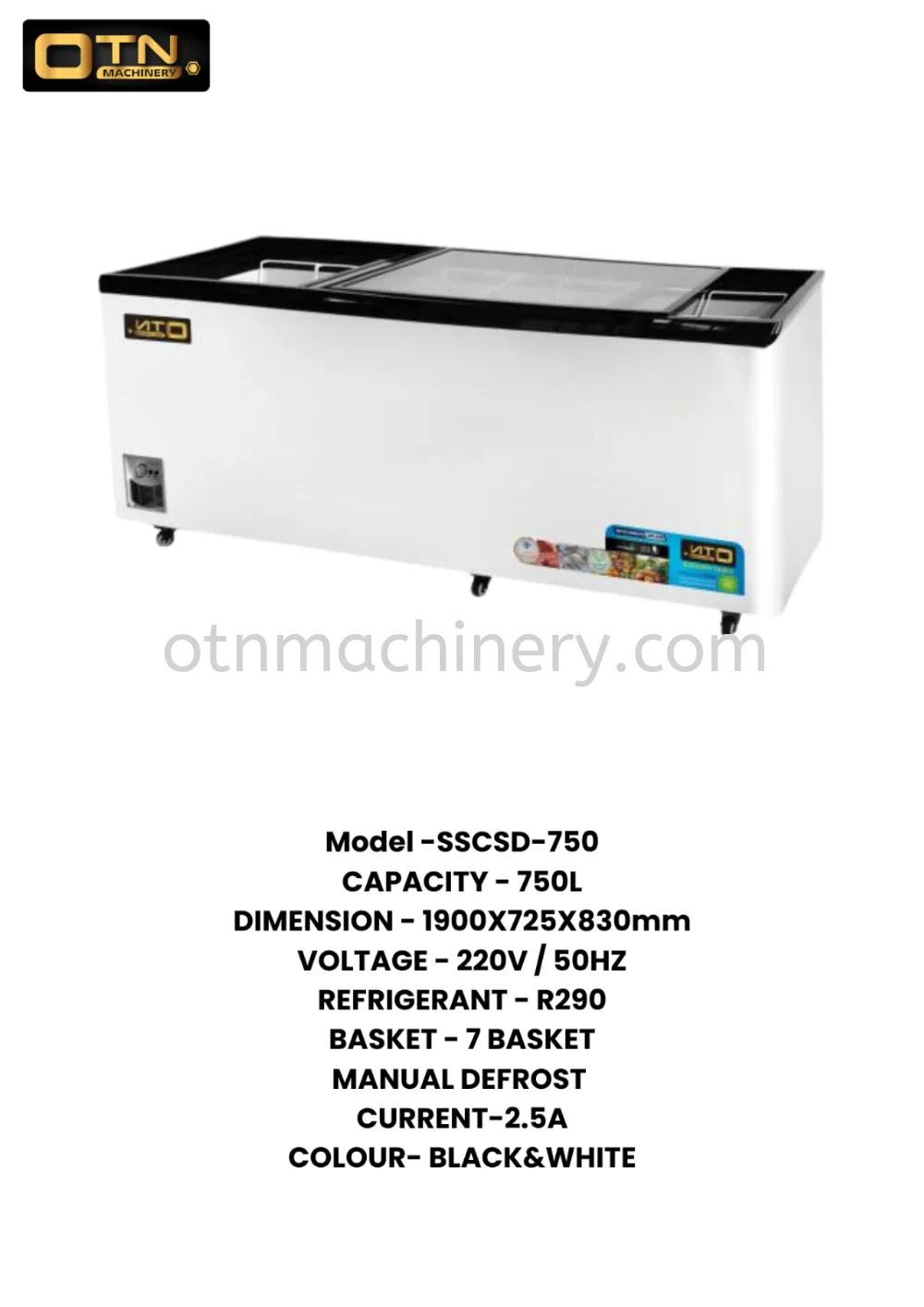 DISPLAY FREEZER