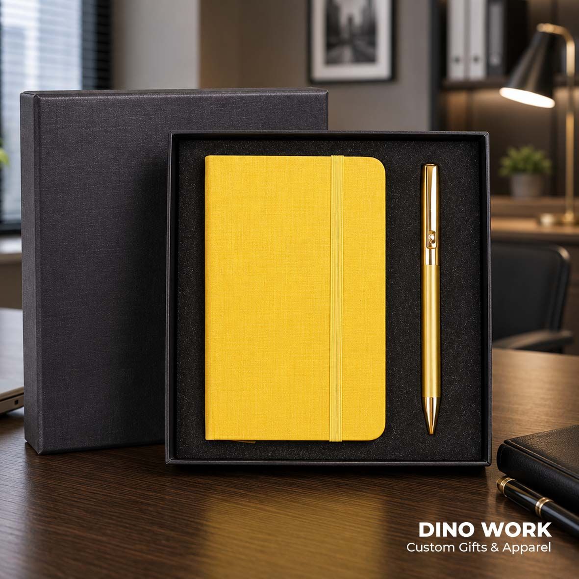 Premium Executive Gift Set (2 in 1) Small Notebook & Pen