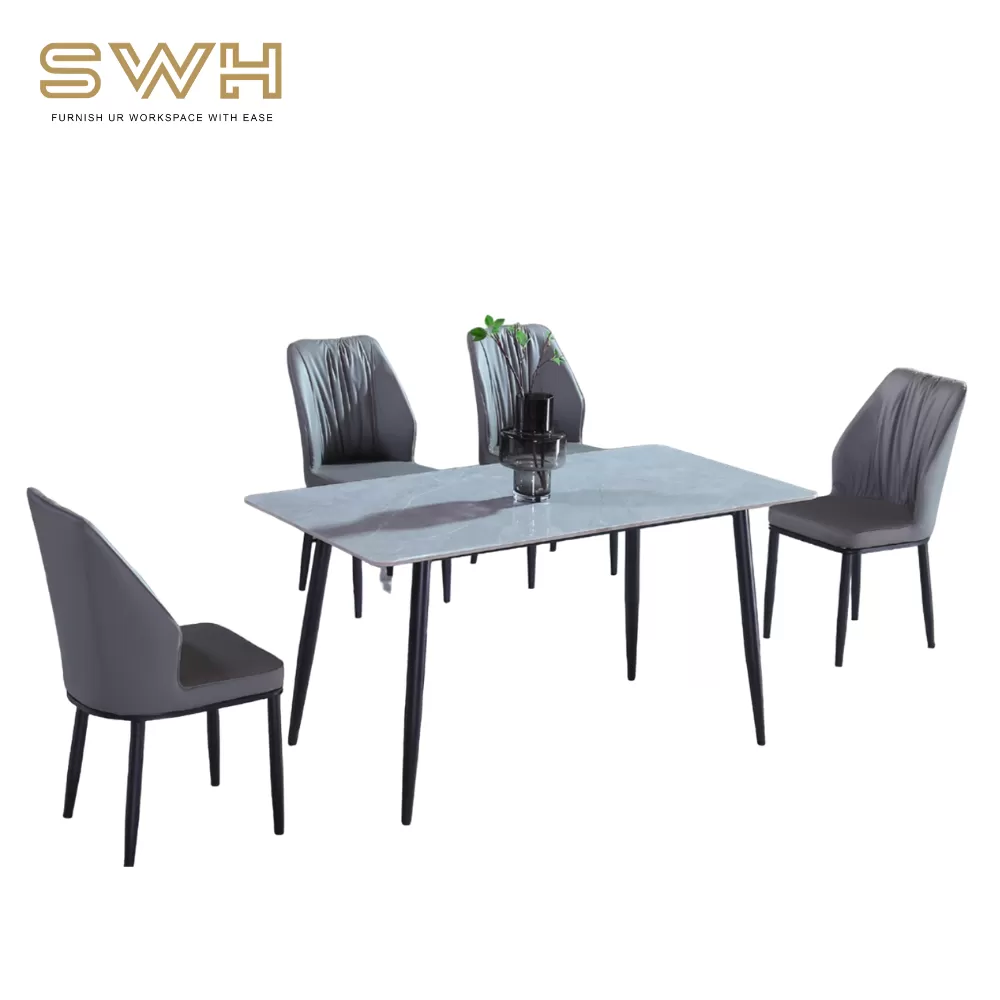 ZAYED 1+4 Dining Table Set | Dining Furniture Shop