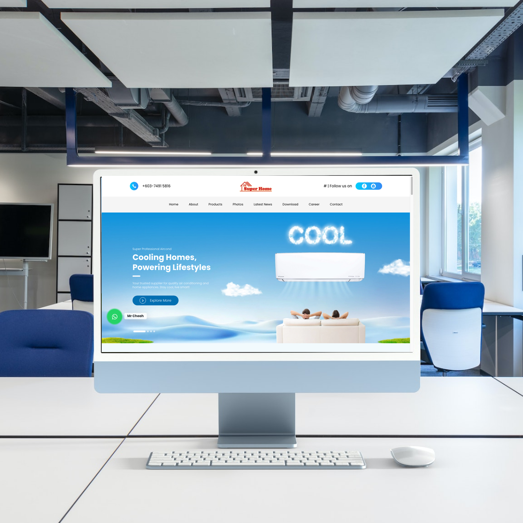 Superhome Air Cond & Appliance Page Built for PJ Buyers
