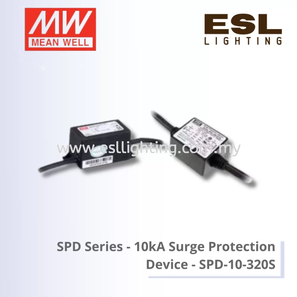 MEANWELL SPD Series 10kA Surge Protection Device - SPD-10-320S