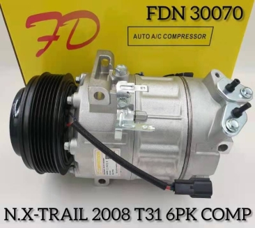 FDN 30070 Nissan X-Trail 08Y T31 6PK Compressor New